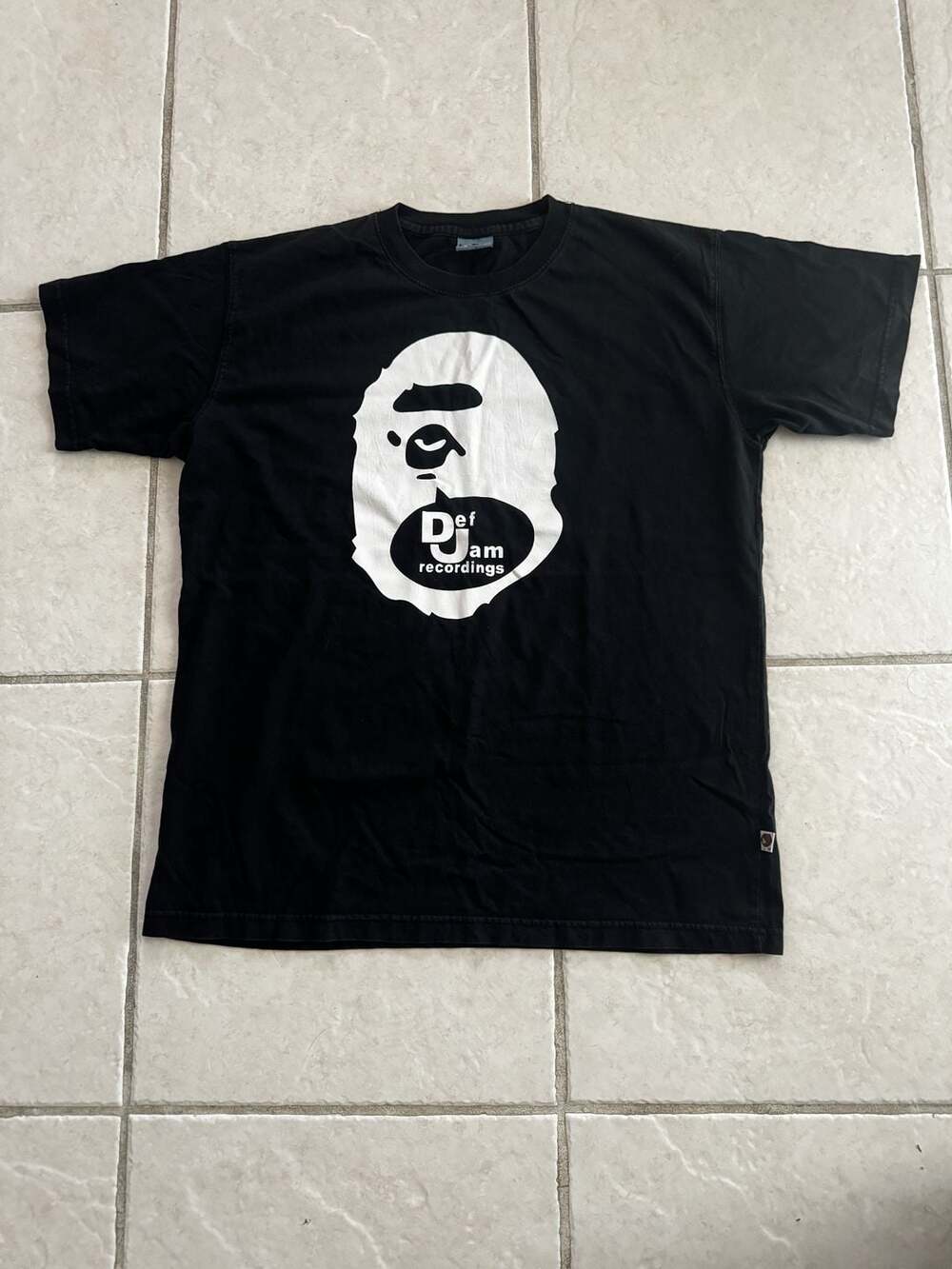 A Bathing Ape (BAPE) x Def Jam Recordings Logo T-Shirt
